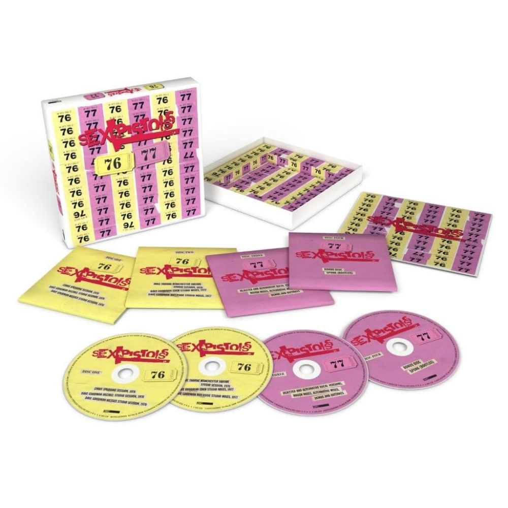 Sex Pistols - 76-77 (4CD Box Set) - CD - New