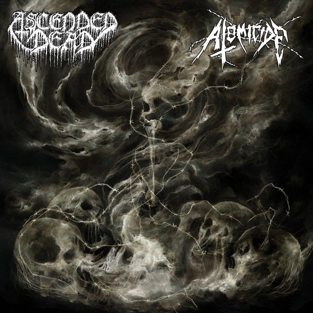 Ascended Dead/Atomicide - Split CD - CD - New