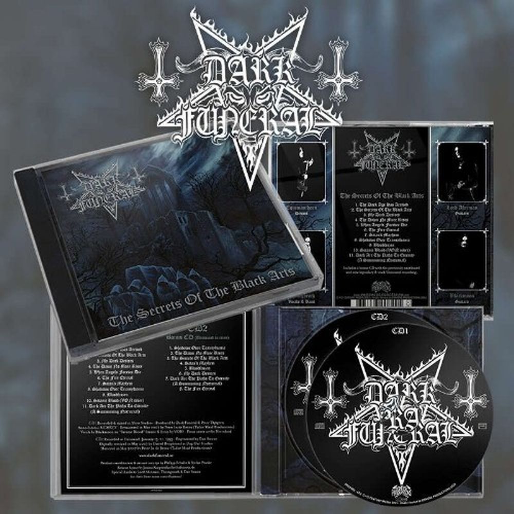 Dark Funeral - Secrets Of The Black Arts, The (2021 2CD reissue with 8 bonus tracks) - CD - New