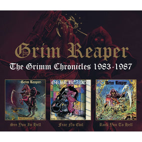 Grim Reaper - Grimm Chronicles 1983-1987, The (See You In Hell/Fear No Evil/Rock You To Hell) (3CD) - CD - New