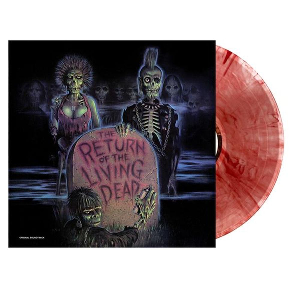 Original Soundtrack - Return Of The Living Dead, The (O.S.T.) (Ltd. Ed. 2020 Clear with Blood Red Splatter vinyl reissue) - Vinyl - New