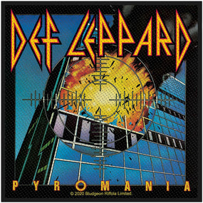 Def Leppard - Pyromania (100mm x 100mm) Sew-On Patch