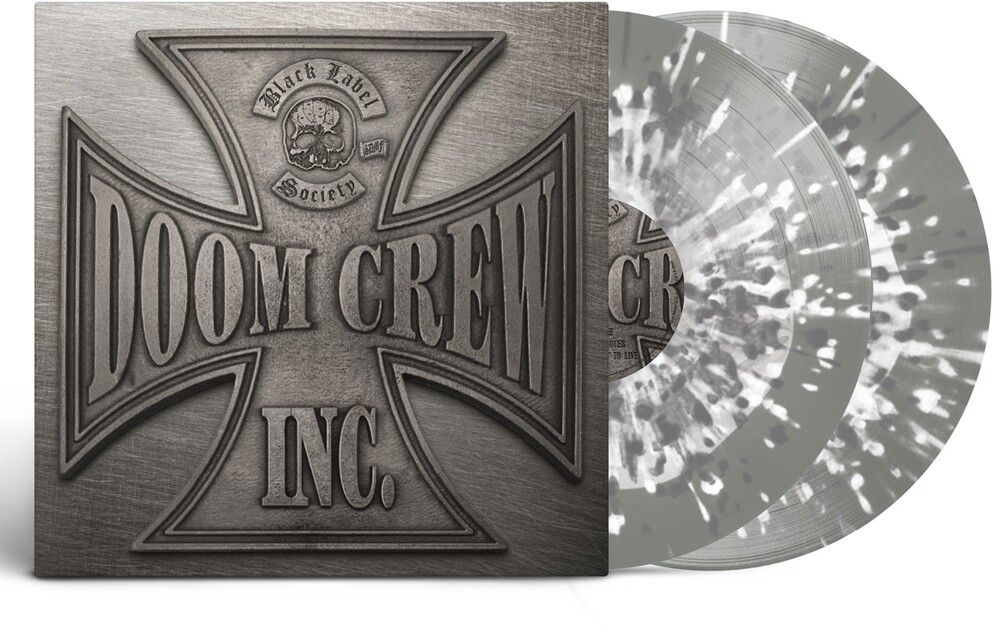 Black Label Society - Doom Crew Inc. (Ltd. Ed. 180g 2LP Clear & Black Ice w. Grey & White Splatter vinyl gatefold with download card) - Vinyl - New