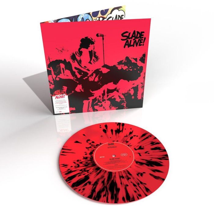 Slade - Slade Alive! (Ltd. Ed. 2022 Red/Black Splatter Vinyl gatefold reissue) - Vinyl - New