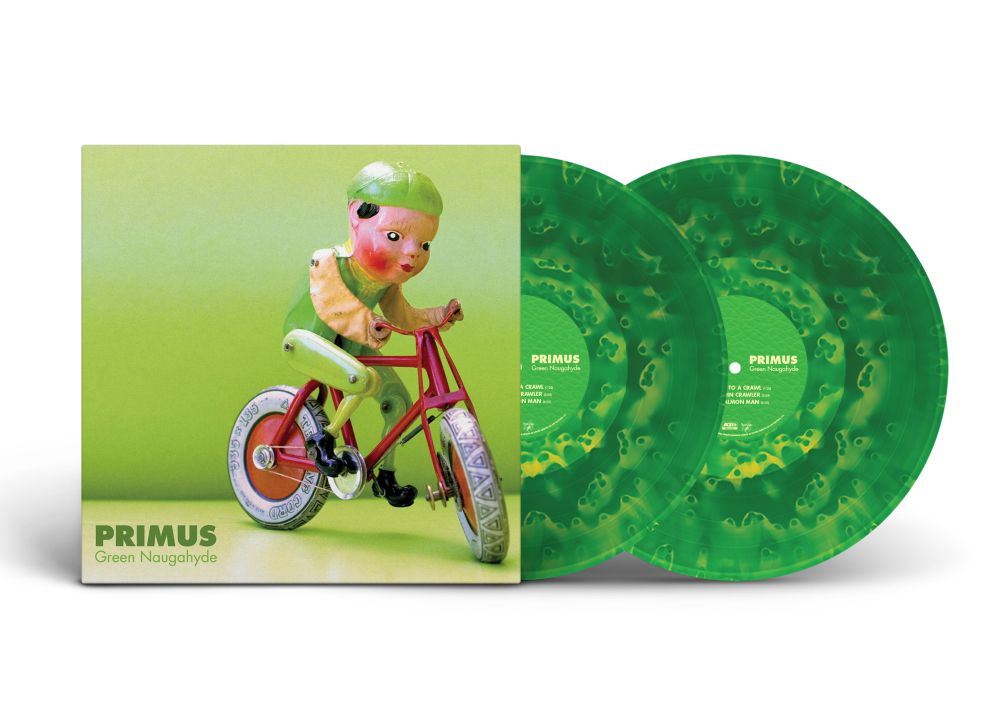 Primus - Green Naugahyde (10th Anniversary Deluxe Ed. 2LP Ghostly Green vinyl gatefold reissue) - Vinyl - New
