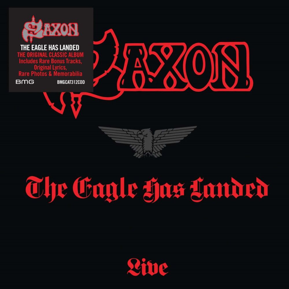 Saxon - Eagle Has Landed, The (Live) (2022 digipak reissue w. 6 bonus tracks) - CD - New