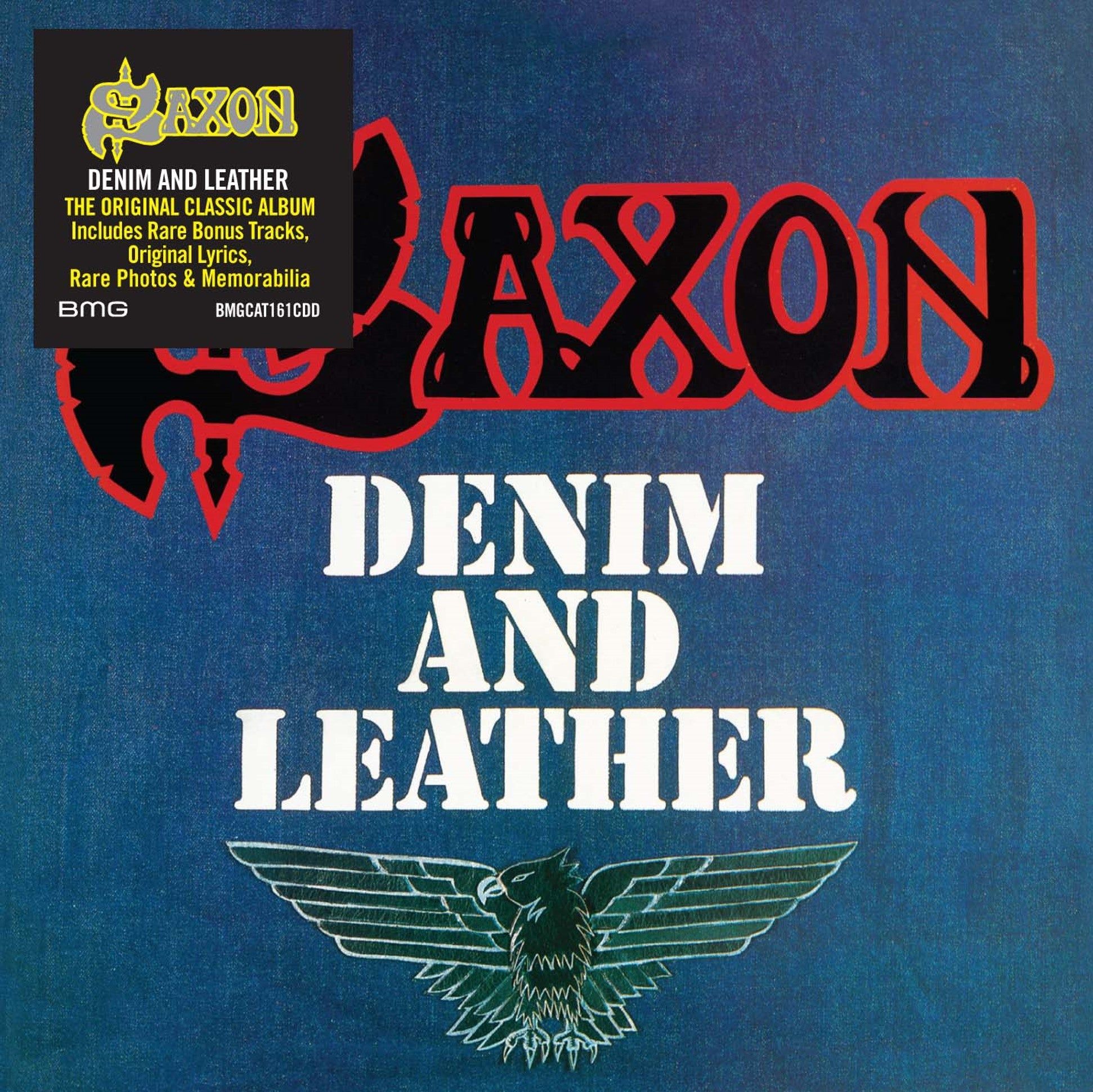 Saxon - Denim And Leather (2022 digipak reissue w. 9 bonus tracks) - CD - New