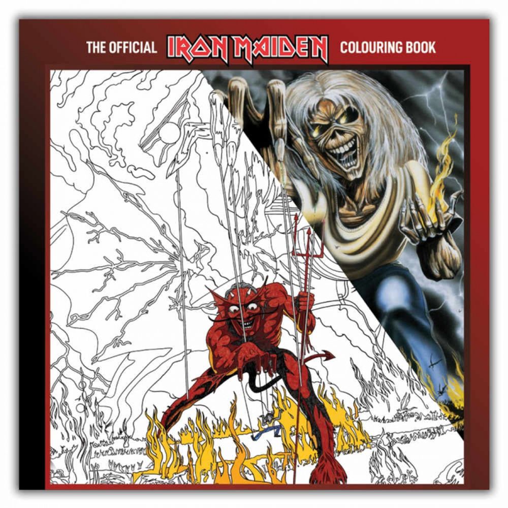 Iron Maiden - Official Colouring Book, The - Book - New