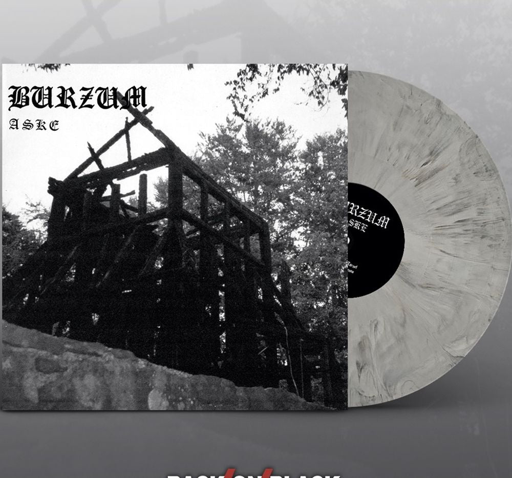 Burzum - Aske (EP) (Ltd. Ed. 2022 Grey Marble Vinyl gatefold reissue) - Vinyl - New