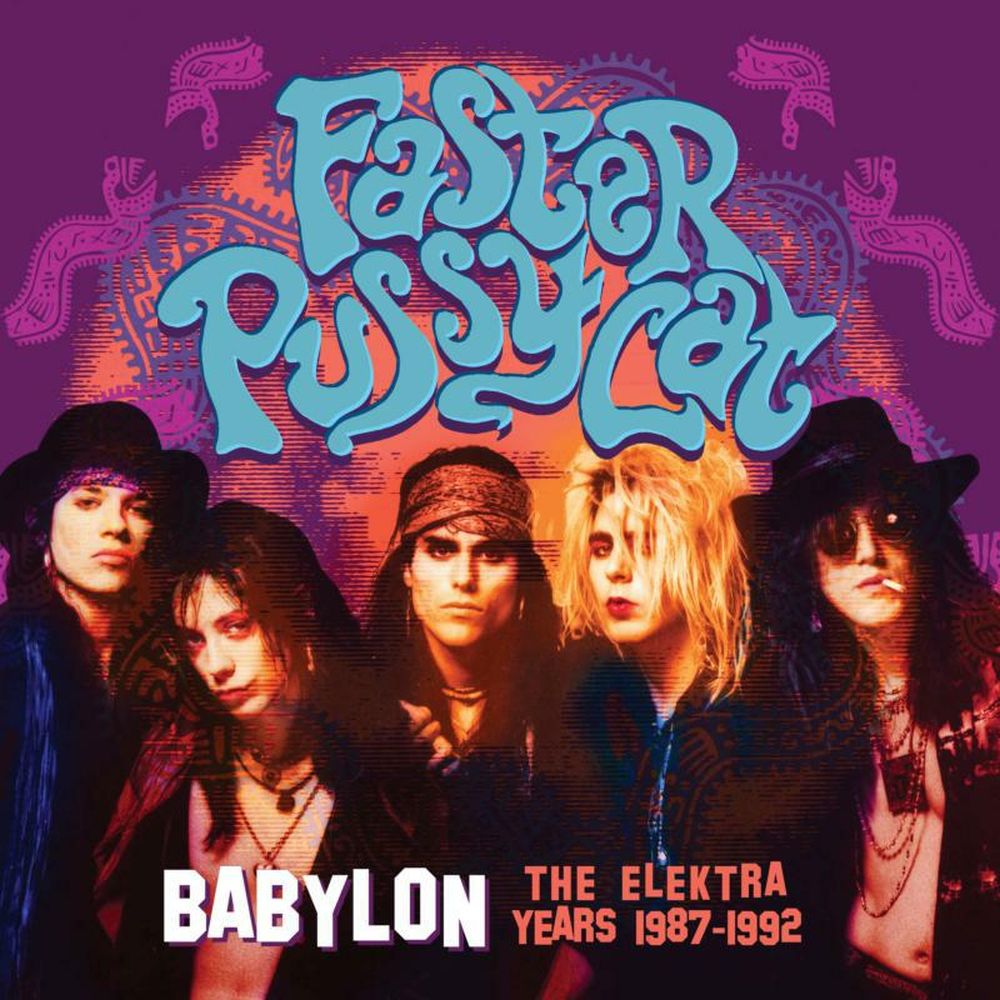 Faster Pussycat - Babylon: The Elektra Years 1987-1992 (Faster Pussycat/Wake Me When It's Over/Live And Rare/Whipped!) (4CD Box Set) - CD - New