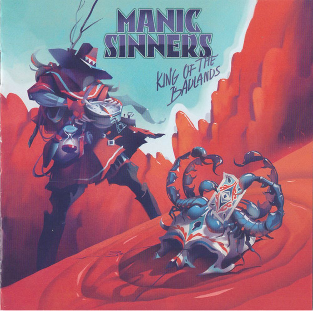 Manic Sinners - King Of The Badlands - CD - New