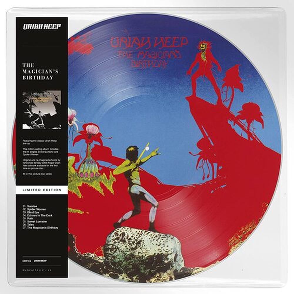 Uriah Heep - Magician's Birthday, The (Ltd. Ed. 2022 Picture Disc reissue) - Vinyl - New