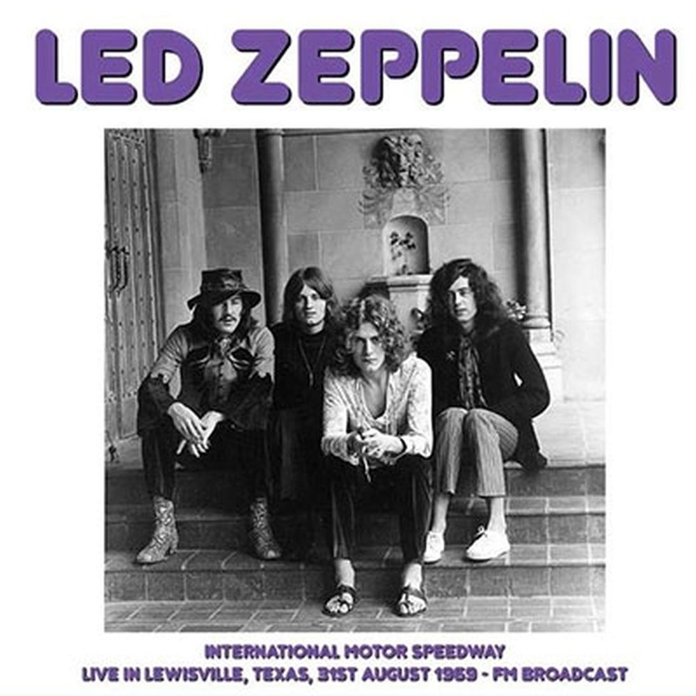Led Zeppelin - International Motor Speedway: Live In Lewisville, Texas, 31st August 1969 - FM Broadcast (Ltd. Ed. Pink vinyl - 500 copies) - Vinyl - New