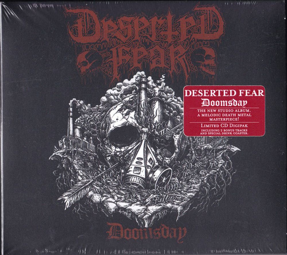 Deserted Fear - Doomsday (Ltd. Ed. digipak with 2 bonus tracks & drink coaster) - CD - New