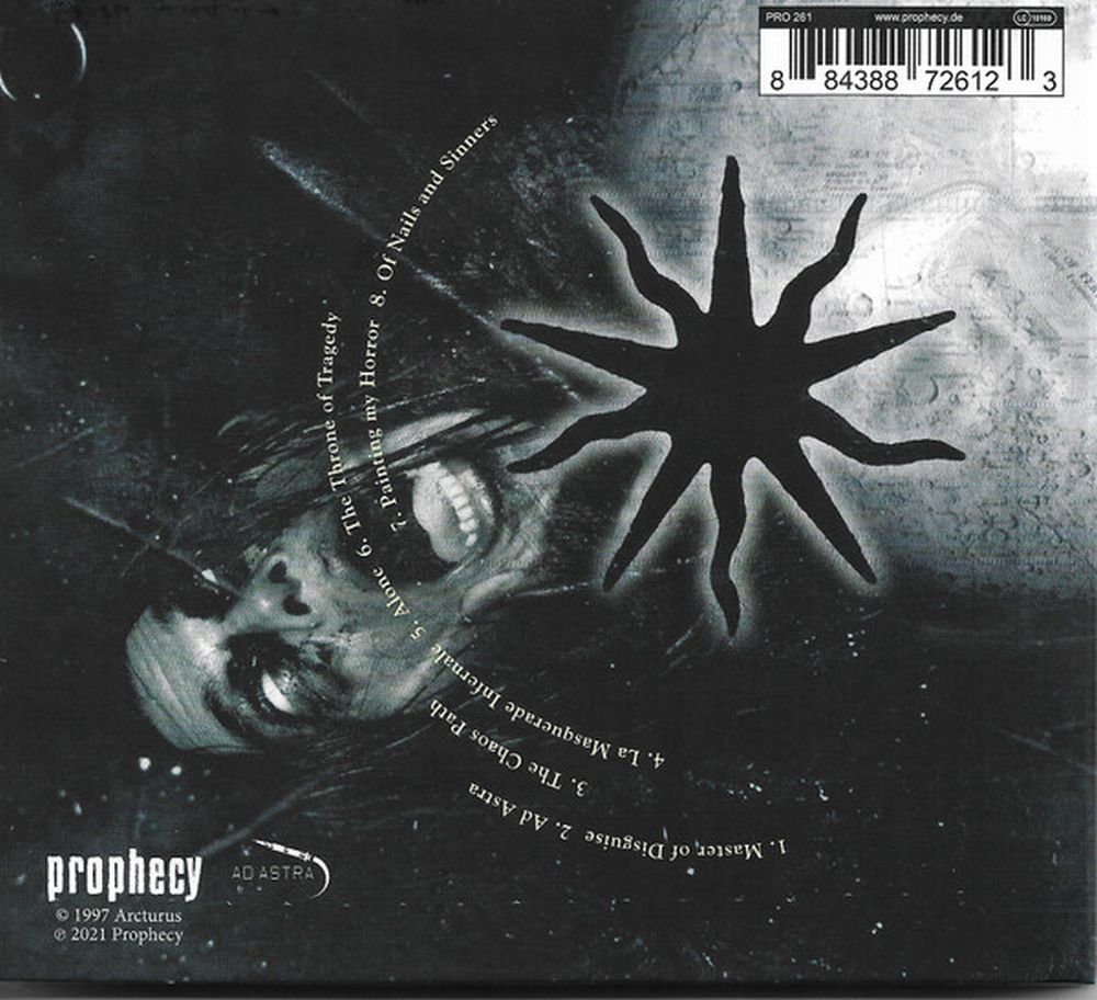Arcturus - La Masquerade Infernale (2022 remastered reissue) - CD - New