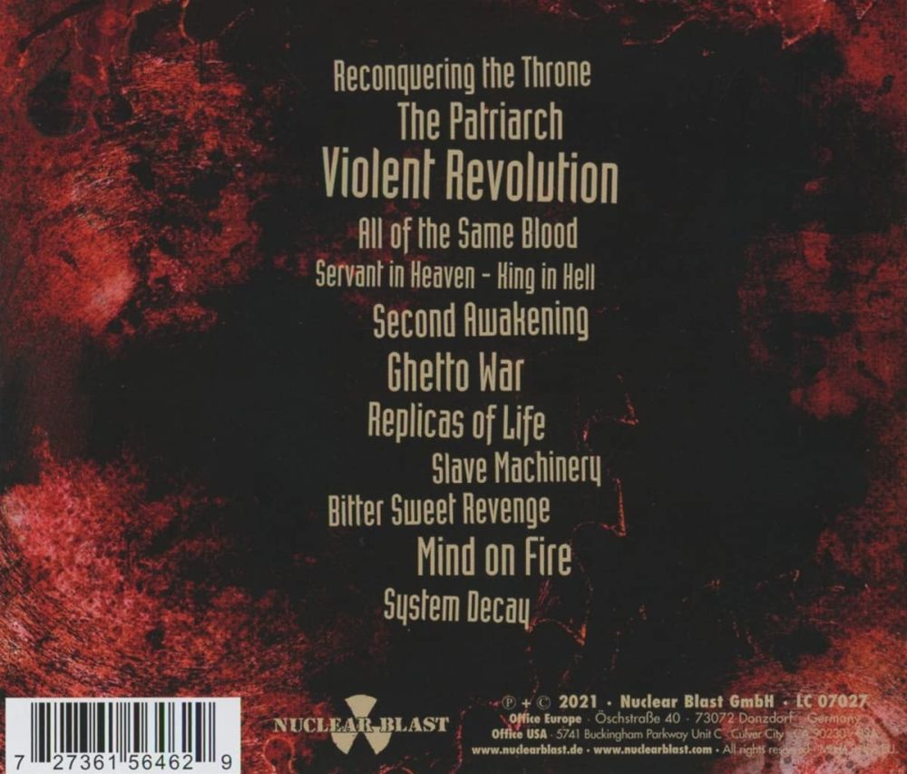 Kreator - Violent Revolution (2022 jewel case reissue) - CD - New