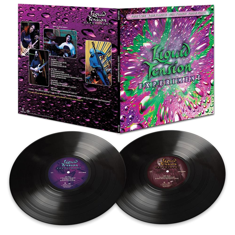 Liquid Tension Experiment - Liquid Tension Experiment (Ltd. Ed. 2022 180g 2LP Black Vinyl gatefold reissue) - Vinyl - New