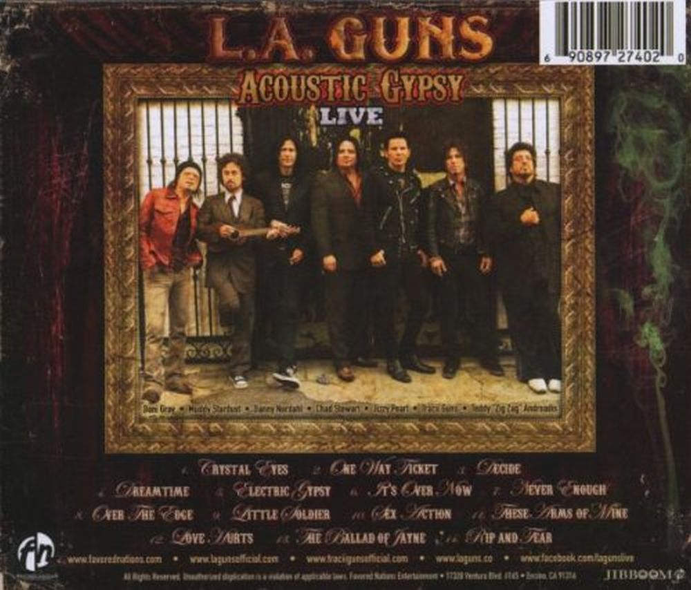 L.A. Guns - Acoustic Gypsy Live - CD - New