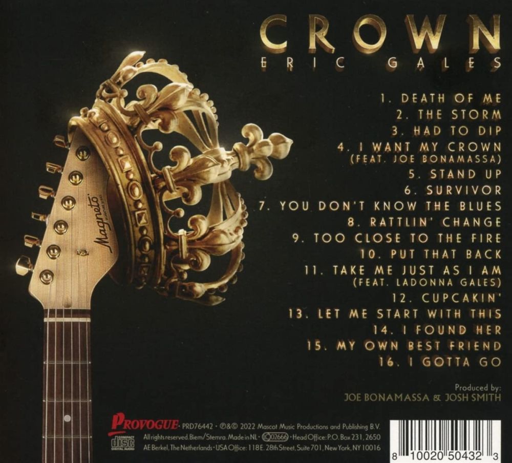 Gales, Eric - Crown - CD - New