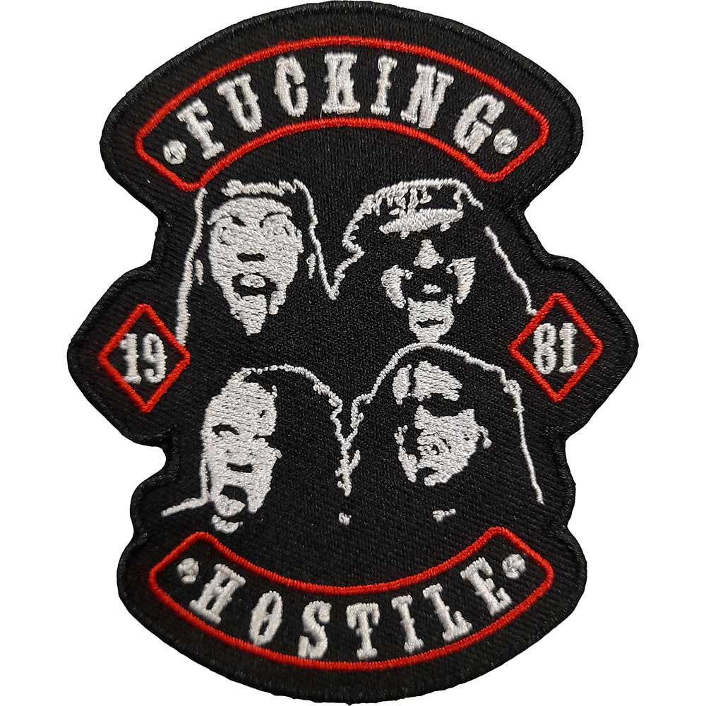 Pantera - Fucking Hostile (95mm x 80mm) Cut-Out Sew-On Patch