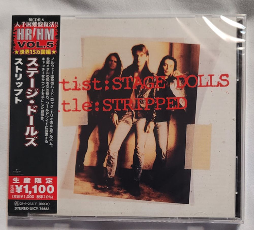 Stage Dolls - Stripped (2022 Jap. reissue) - CD - New