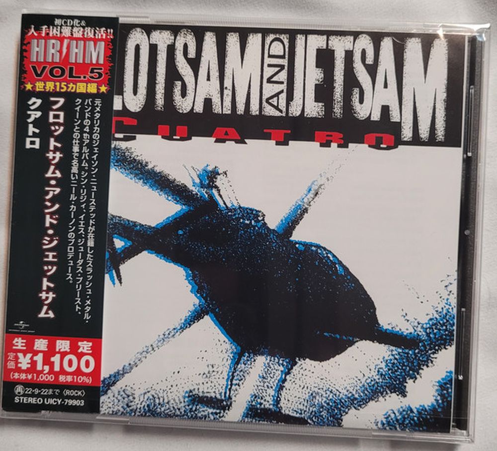 Flotsam And Jetsam - Cuatro (2022 Jap. reissue) - CD - New