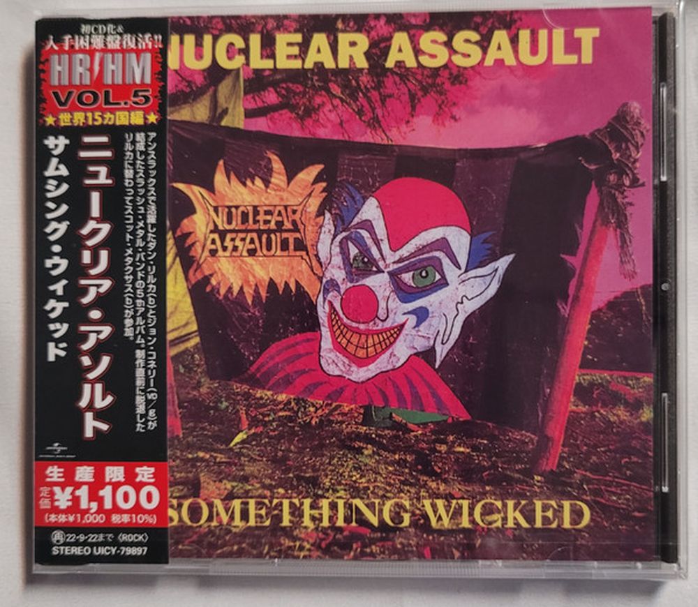 Nuclear Assault - Something Wicked (2022 Jap. reissue) - CD - New