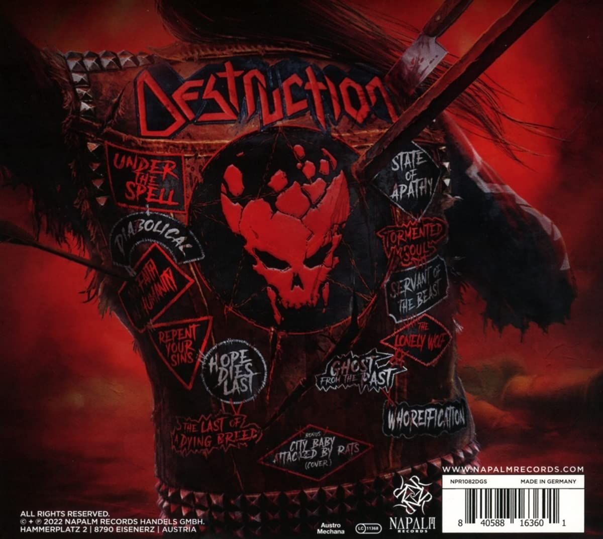 Destruction - Diabolical - CD - New