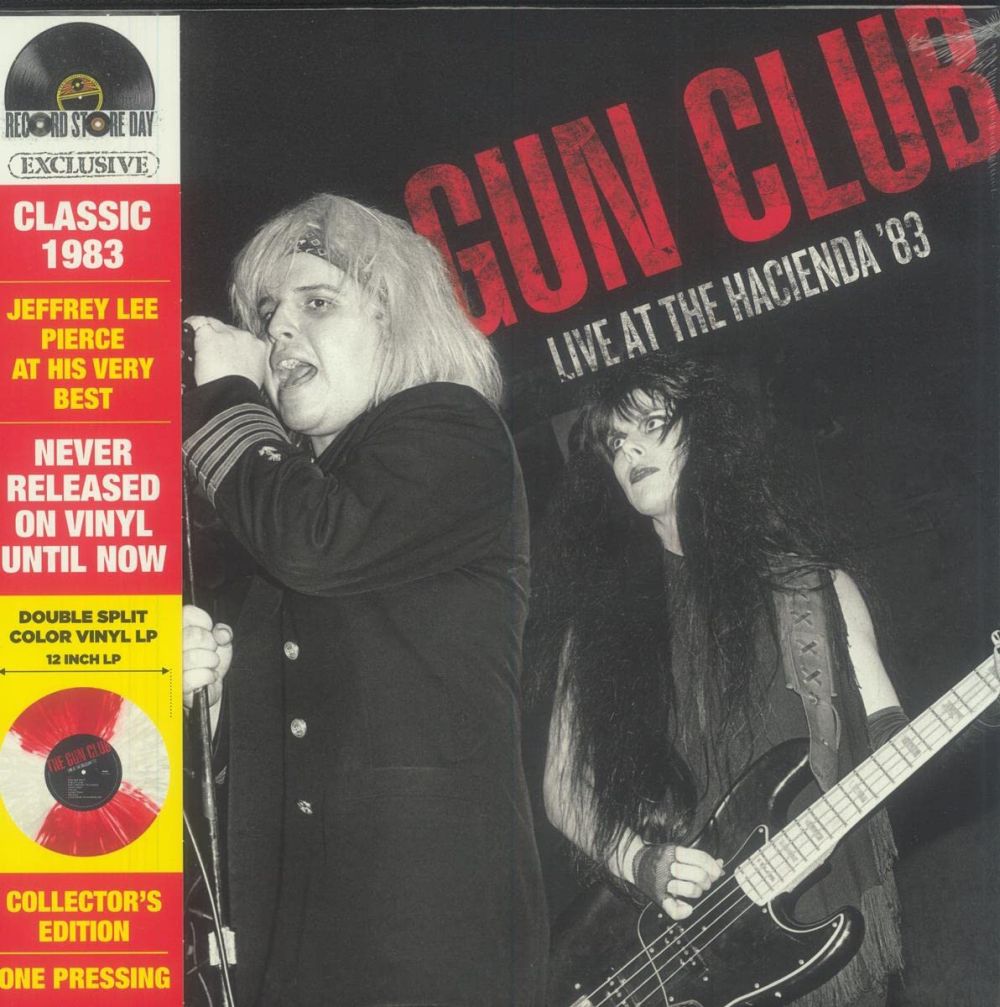 Gun Club - Live At The Hacienda '83 (Red/White Split vinyl) (2022 RSD LTD ED) - Vinyl - New