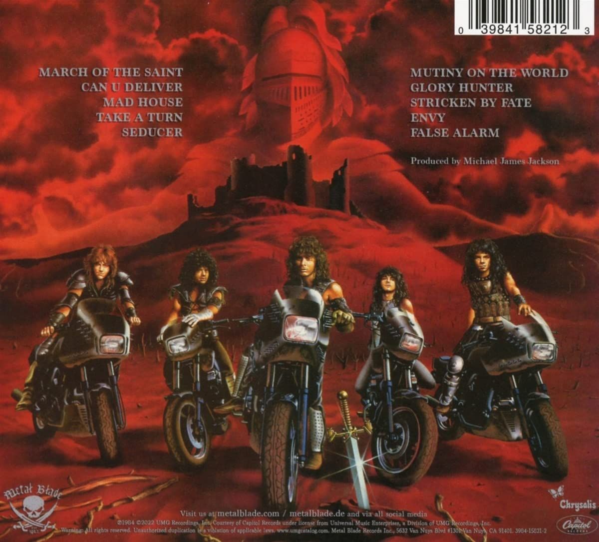Armored Saint - March Of The Saint (2022 reissue) - CD - New