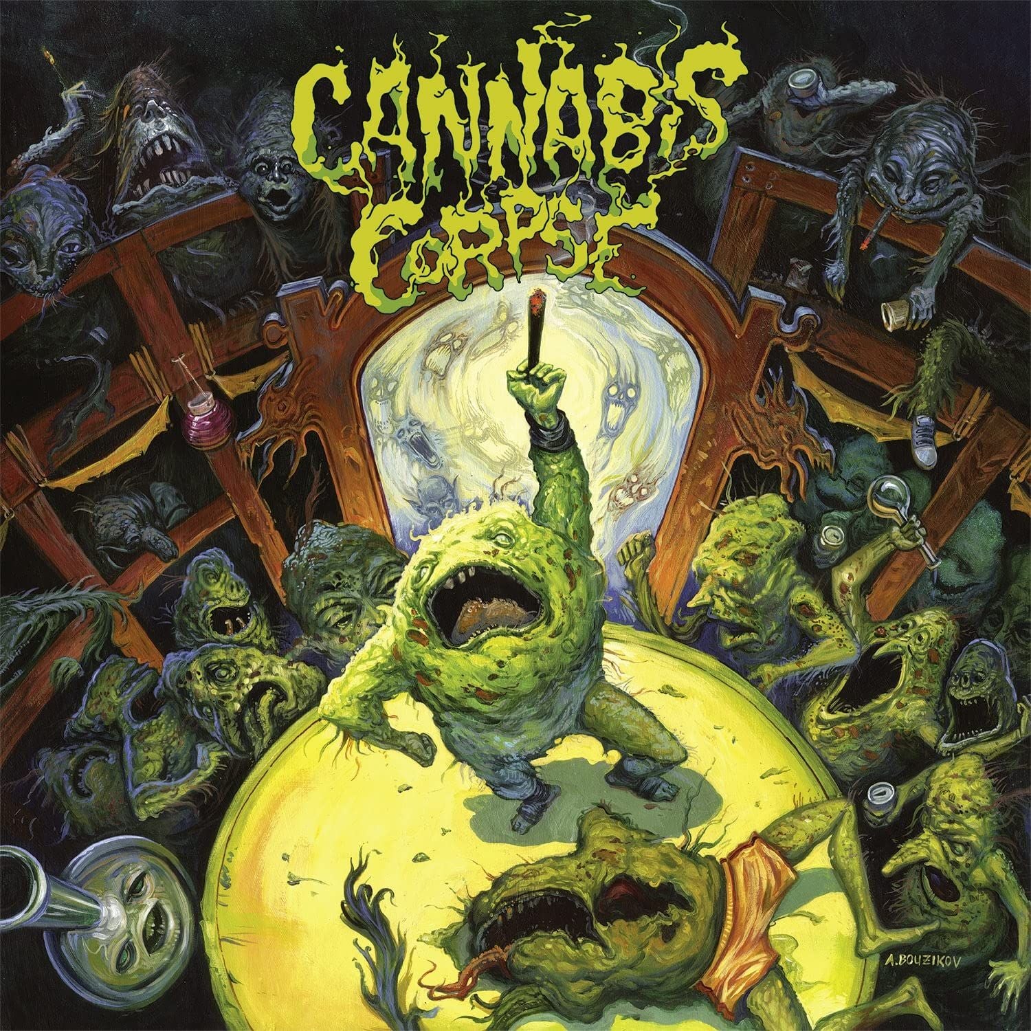 Cannabis Corpse - Weeding E.P., The (2022 reissue) - CD - New
