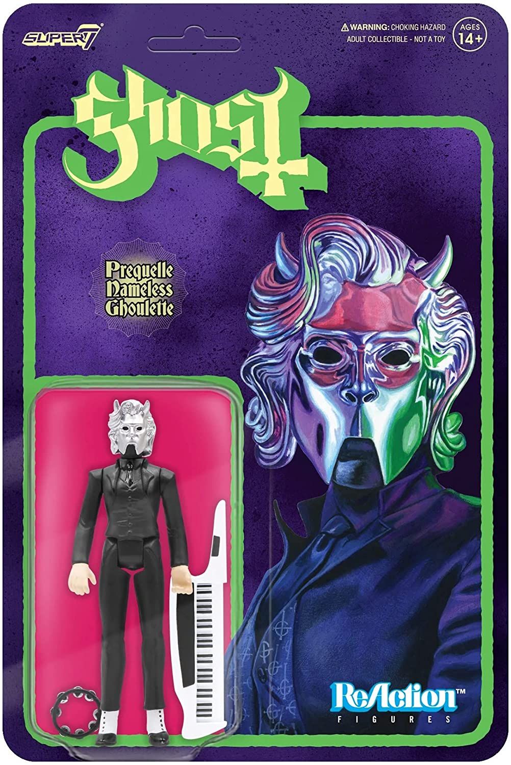Ghost - Prequelle Nameless Ghoulette 3.75 inch Super7 ReAction Figure
