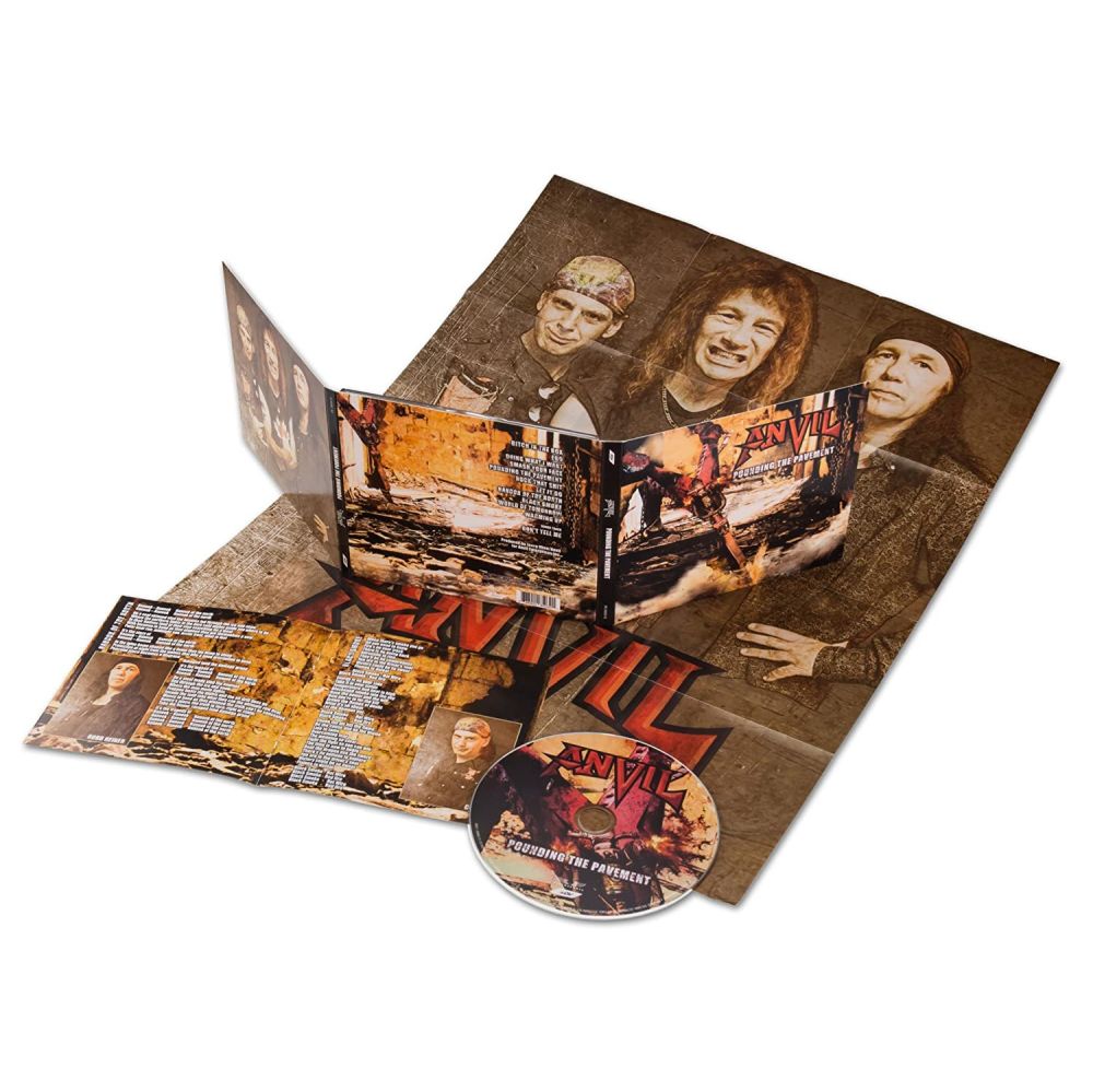 Anvil - Pounding The Pavement (digipak with bonus track) - CD - New
