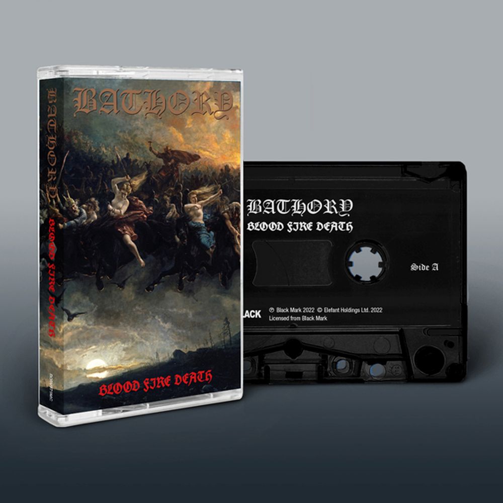 Bathory - Blood Fire Death (2022 reissue) - Cassette - New