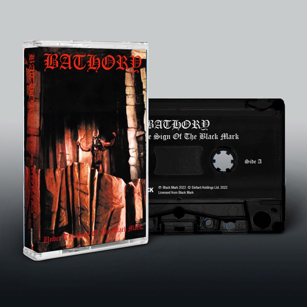 Bathory - Under The Sign Of The Black Mark (2022 reissue) - Cassette - New
