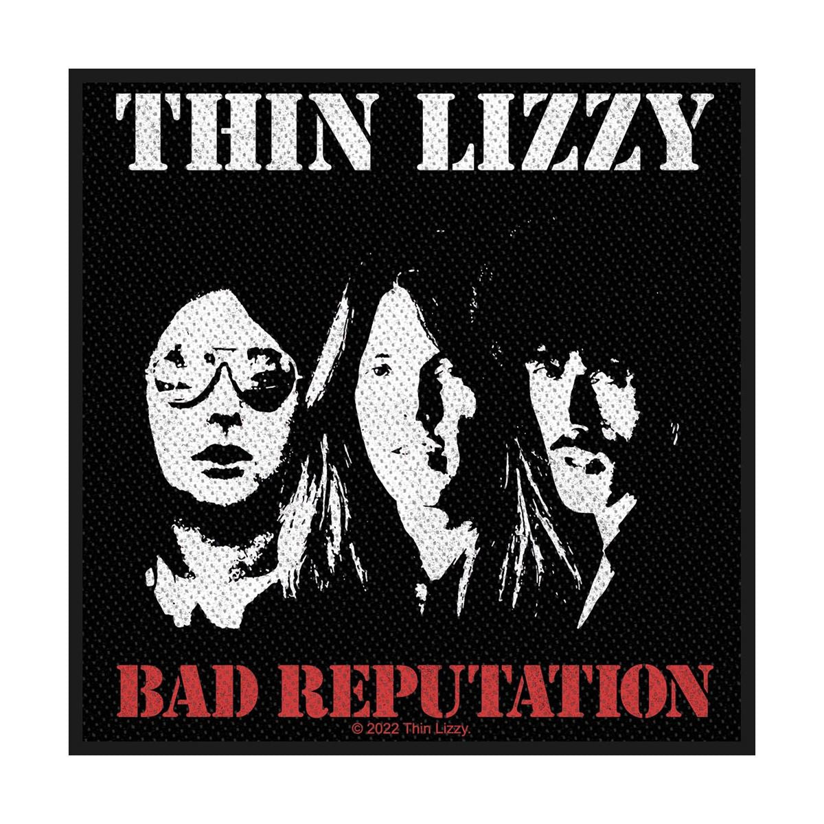 Thin Lizzy - Bad Reputation (100mm x 100mm) Sew-On Patch