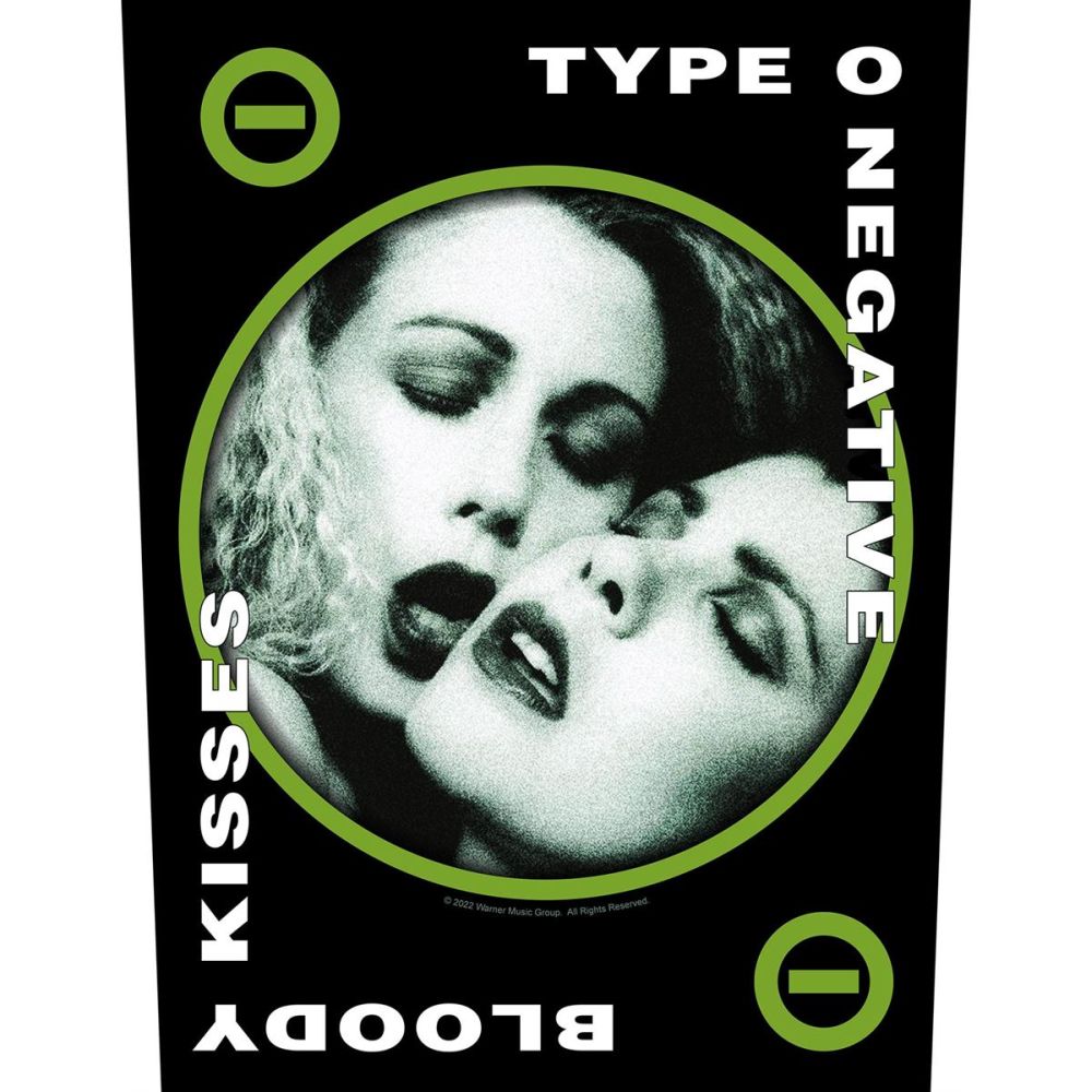 Type O Negative - Bloody Kisses - Sew-On Back Patch (295mm x 265mm x 355mm)