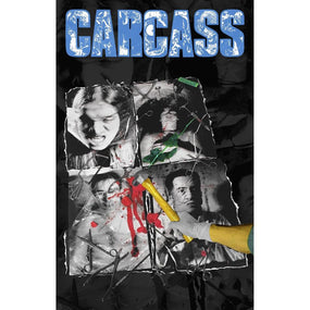 Carcass - Premium Textile Poster Flag (Necroticism) 104cm x 66cm