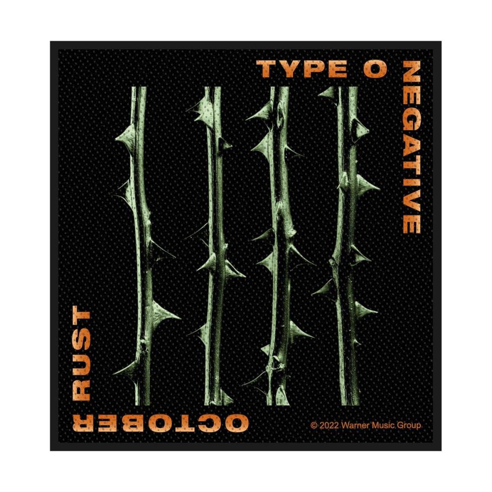 Type O Negative - October Rust (100mm x 100mm) Sew-On Patch