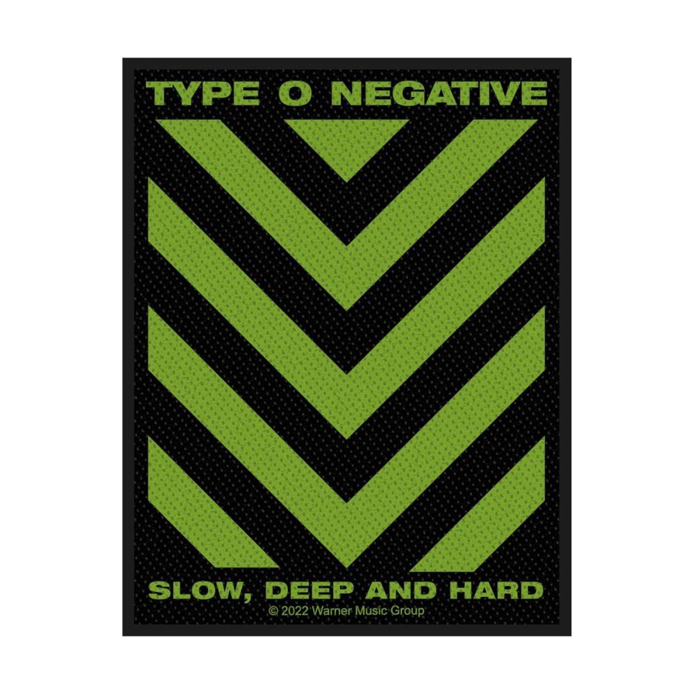 Type O Negative - Slow, Deep & Hard (100mm x 75mm) Sew-On Patch