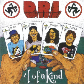 D.R.I. - 4 Of A Kind (Ltd. Ed. 2022 180g Red & Black Mixed coloured vinyl reissue - numbered ed. of 1500) - Vinyl - New