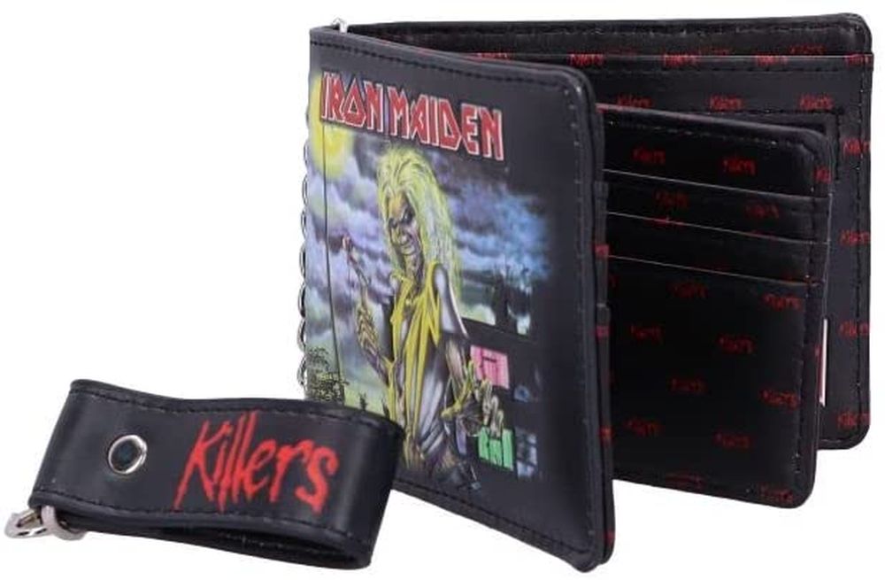Iron Maiden - Killers - Bi-Fold Wallet with Chain - Leather