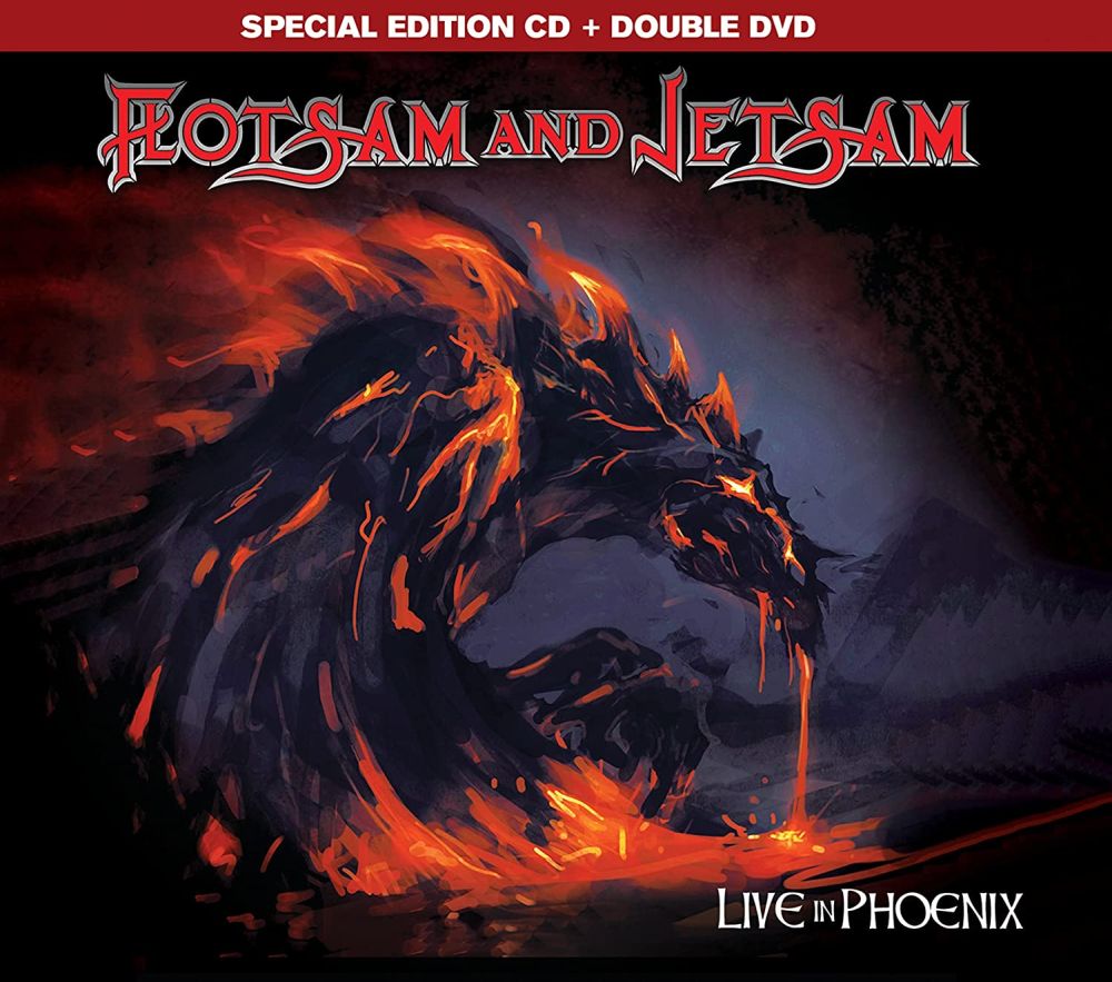 Flotsam And Jetsam - Live In Phoenix (2022 Special Ed. CD/2DVD reissue) - CD - New