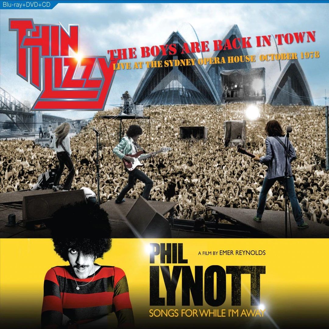 Thin Lizzy - Boys Are Back In Town, The: Live At The Sydney Opera House October 1978/Songs For While I'm Away (CD/Blu-Ray/DVD) (RA/B/C/R0) - CD - New