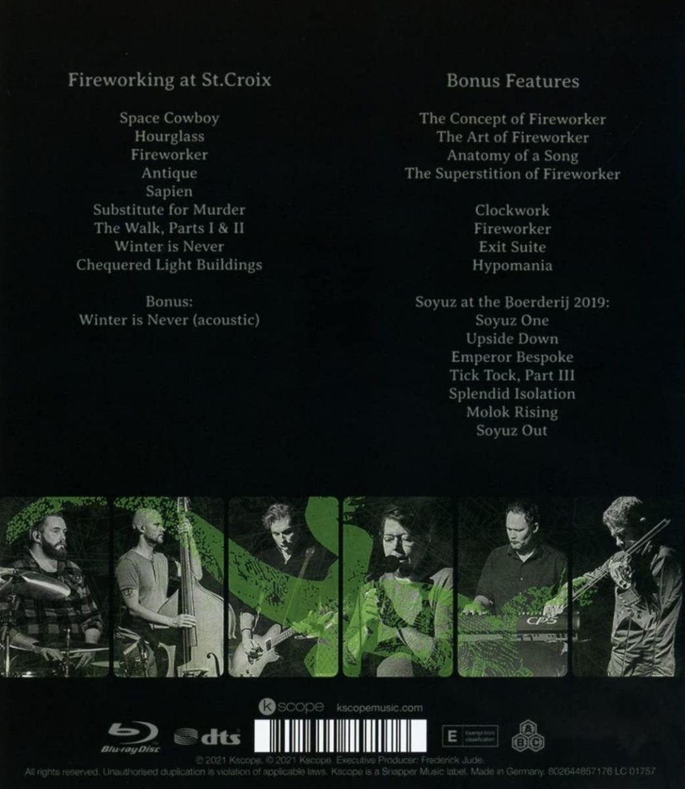 Gazpacho - Fireworking At St. Croix (RA/B/C) - Blu-Ray - Music
