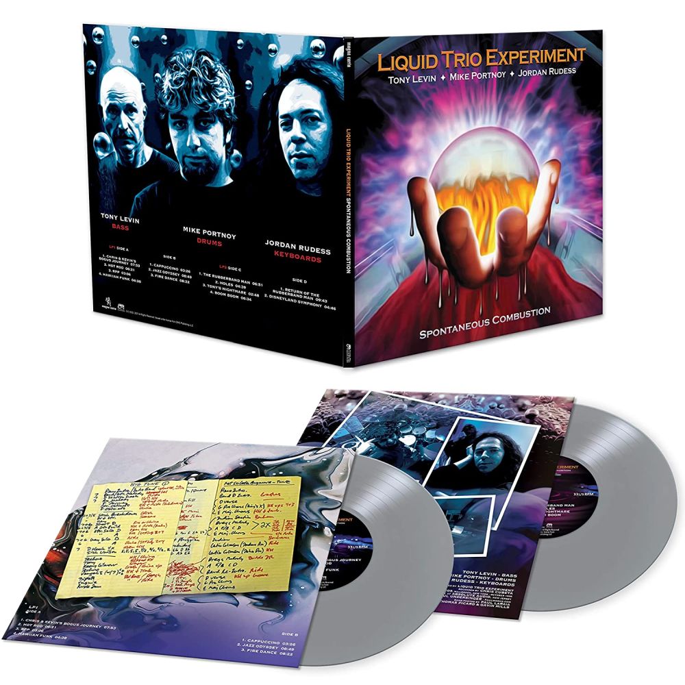 Liquid Trio Experiment - Spontaneous Combustion (Ltd. Ed. 2022 2LP Silver Vinyl gatefold reissue) - Vinyl - New