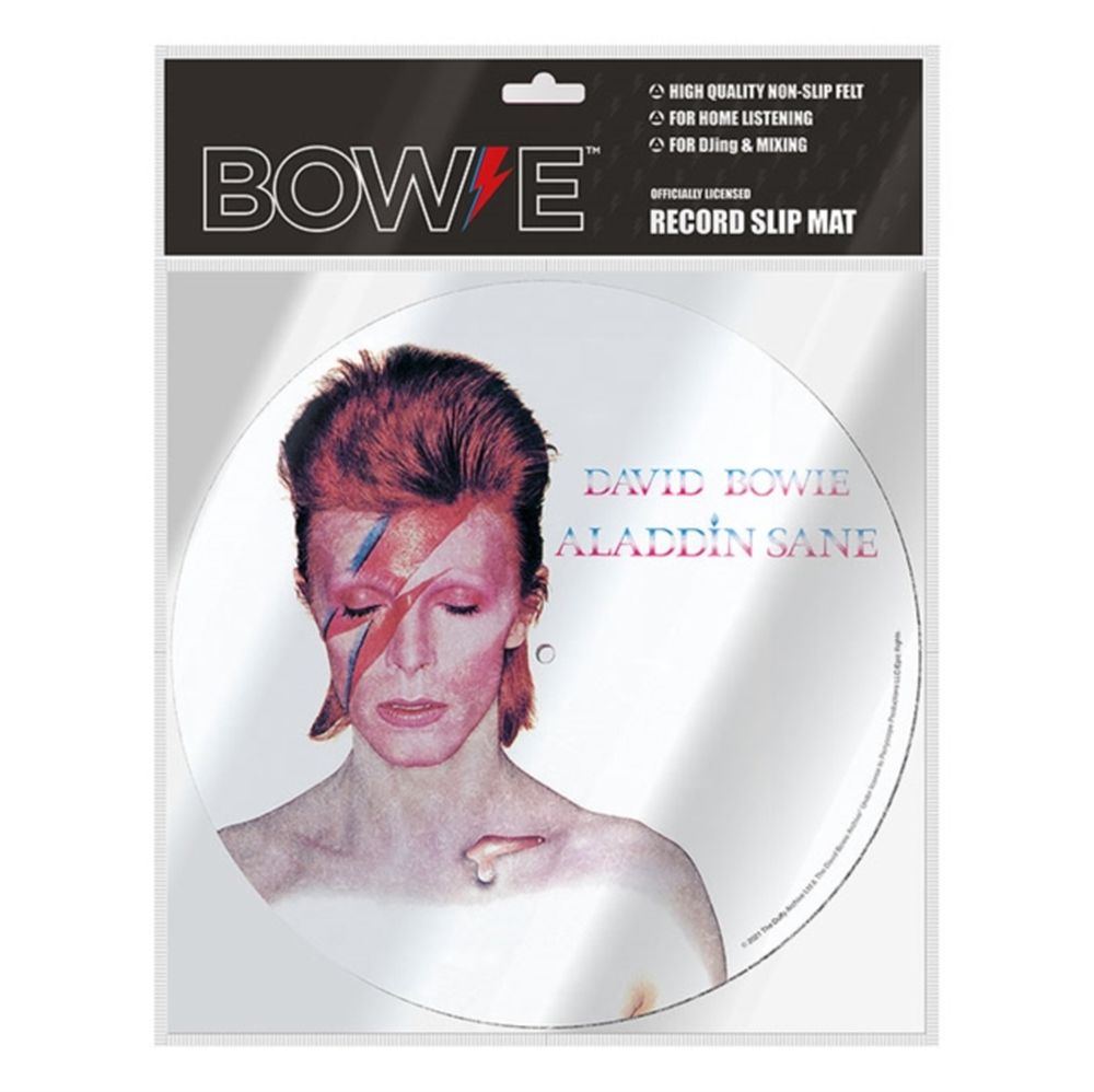 Bowie, David - Turntable Slipmat Single (Aladdin Sane)