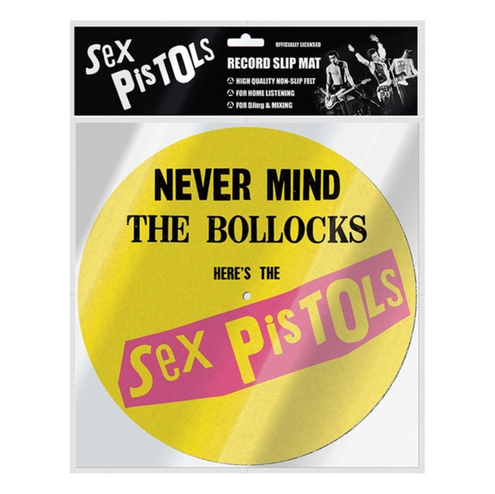 Sex Pistols - Turntable Slipmat Single (Never Mind The Bollocks)