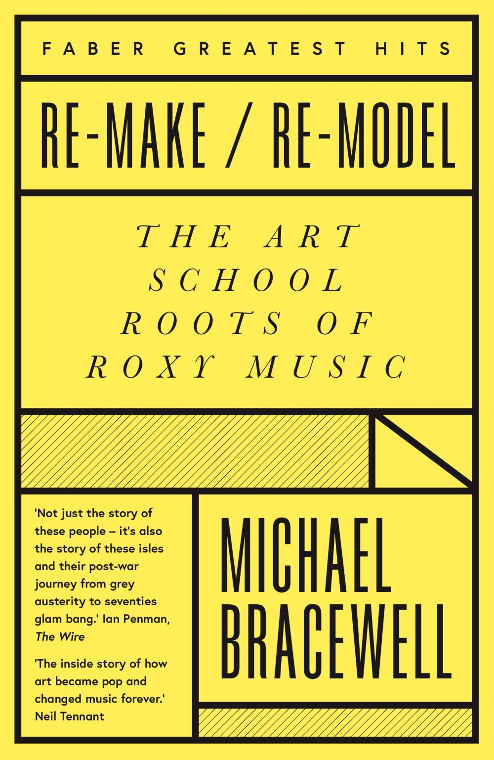 Roxy Music - Bracewell, Michael - Re-Make/Re-Model: The Art School Roots Of Roxy Music - Book - New