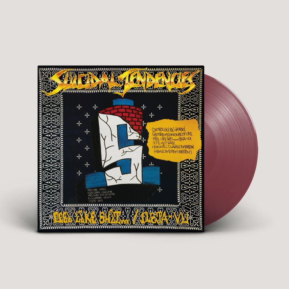 Suicidal Tendencies - Controlled By Hatred/Feel Like Shit... Deja Vu (2022 Indie Exclusive Fruit Punch vinyl reissue) - Vinyl - New
